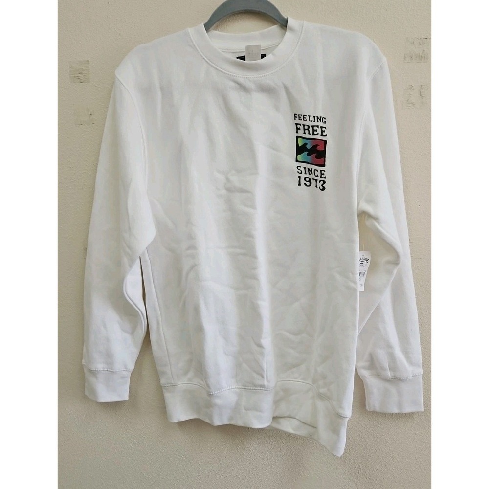 Billabong Men's Pullover Fleece Crewneck Sweatshirt New With Tags Small